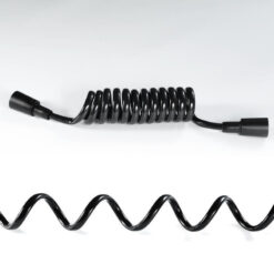 2Pcs Spring Flexible Shower Hose for Water Plumbing Toilet Bidet Sprayer Gun bathroom Accessories ABS tube 1.5m 2m 3m