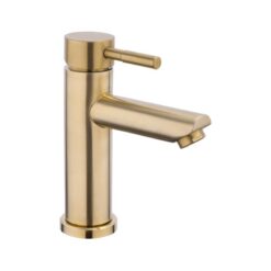Basin Faucets Brushed Gold Bathroom Faucet Mixer Stainless Steel Waterfall Faucet Bathroom Faucet Basin Mixer