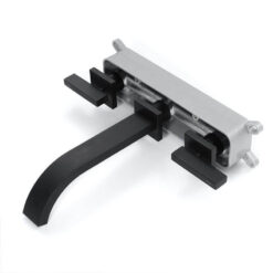 Basin Faucets Brass Sink Faucet Wall Mounted Taps Black Dual Handles Basin Mixer Tap Bathroom Waterfall Faucets