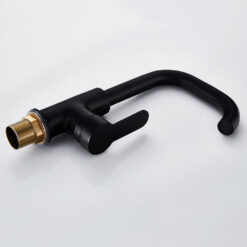Bathroom Faucet Basin Mixer Black Sink Mixer Taps Kitchen Single Lever Faucet Sink Tap Water Kitchen Faucet Bathroom Accessories