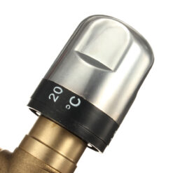 Brass Pipe Thermostat Faucet Thermostatic Mixing Valve Bathroom Water Temperature Control Faucet Cartridges