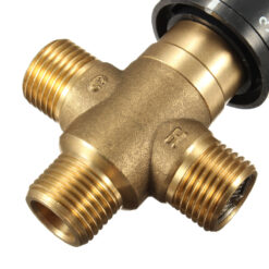 Brass Pipe Thermostat Faucet Thermostatic Mixing Valve Bathroom Water Temperature Control Faucet Cartridges