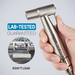 Handheld Toilet Bidet Faucet Sprayer Stainless Steel Bathroom Hand Bidet Spraye Set Toilet Self Cleaning Shower Head No Punch