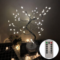 36/108 LEDS Night Light Bonsai Tree Light Gypsophila Lights Home Party Wedding Indoor Decoration Night Light
