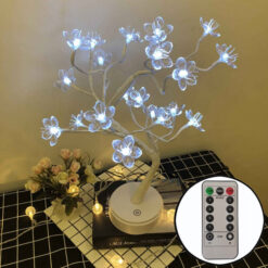 36/108 LEDS Night Light Bonsai Tree Light Gypsophila Lights Home Party Wedding Indoor Decoration Night Light