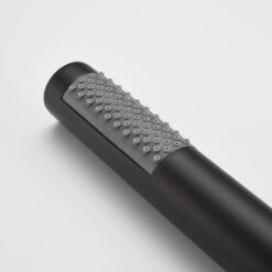 Freestanding Bathtub Faucet Tub Filler Jade Dual Handle Floor Mount Bathroom Faucet with Handheld Shower Bath Mixer Tap