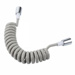 2Pcs Spring Flexible Shower Hose for Water Plumbing Toilet Bidet Sprayer Gun bathroom Accessories ABS tube 1.5m 2m 3m