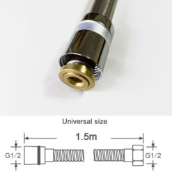 Bathroom Shower Hose High Pressure PVC Handheld Shower Plumbing Flexible Hose GI/2 Universal Interface Anti Winding Fixture