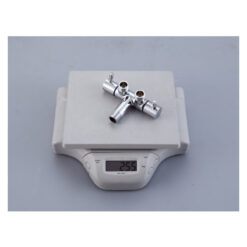 Bathroom Faucet Valve Angle Valve Single Inlet Double Outlet Double Control Valve for Shower Head Toilet Sink Basin Water Heater