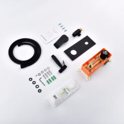 Brass Bidet Spray Set Handheld Bidet Sprayer Matte Black Hot and Cold Mixer for Bathroom with Rough-in Box