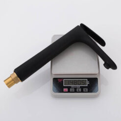 Black Brass Basin Faucet Single Handle Waterfall Basin Mixer Tap Hot & Cold Bathroom Faucets Sink Waterfall Faucet